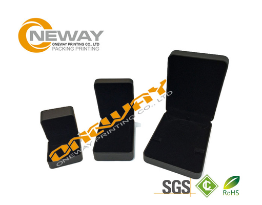 Unique Soft Crease Small Paper Black Packing Boxes UV offset printing