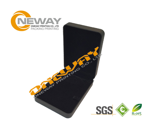 Unique Soft Crease Small Paper Black Packing Boxes UV offset printing