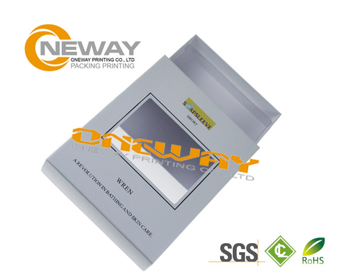 White Decorative Printed Packaging Boxes , Magnetic Close Gift Closure Boxes Wholesale