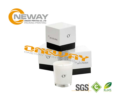 Logo Printed Wholesale Printed Packaging Boxes , Paper Candle Packaging Boxes