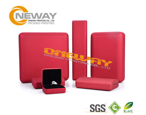 OEM  Printed Custom Printed Jewelry Boxes Gloss Film Lamination