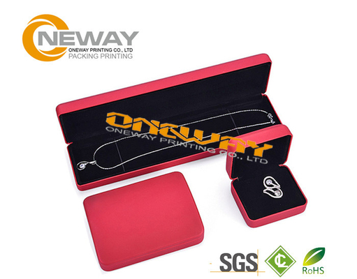 OEM  Printed Custom Printed Jewelry Boxes Gloss Film Lamination