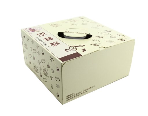 Creative Marble Packaging Paper Custom Food Boxes For Fondant Cake