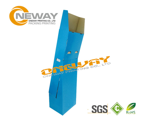 Exhibition Cardboard Pop Up Display Stands Lightweight Aluminum Frame
