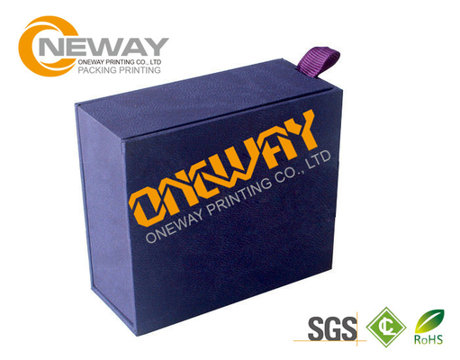 Recycled Materials Magnetic Fold Paper Box Flat Pack Gift Box Colorful Printed
