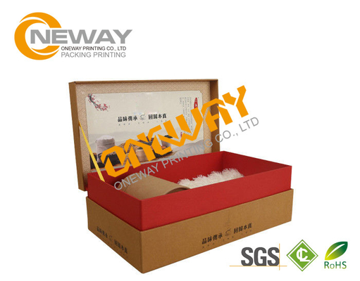 Round Custom Product Packaging Boxes / Paper Can / Tea Canister
