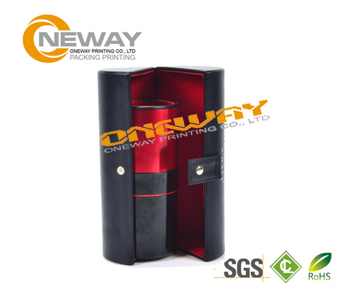 Black Electronic Product Packaging Design With Display PMS Color