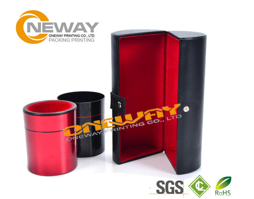 Black Electronic Product Packaging Design With Display PMS Color