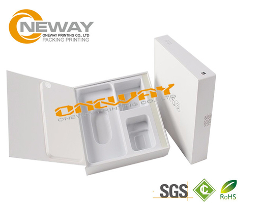 Eco - Friendly Drawer Paper Cell Phone Packaging Box Full Color Printing