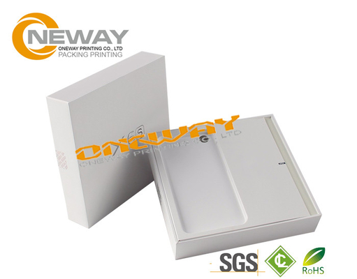 Eco - Friendly Drawer Paper Cell Phone Packaging Box Full Color Printing