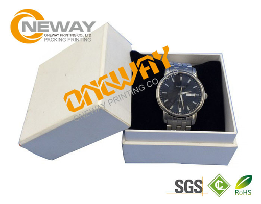Printed Custom Packaging Boxes Elegant Watch Gift Paper Box With Lid