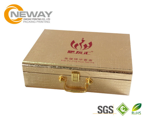 Durable Paper Gift Packing Boxes , Multi - Colors Cosmetic Packaging Box For Promotional