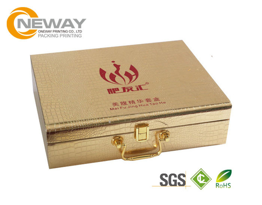 Durable Paper Gift Packing Boxes , Multi - Colors Cosmetic Packaging Box For Promotional