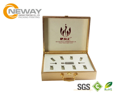 Durable Paper Gift Packing Boxes , Multi - Colors Cosmetic Packaging Box For Promotional