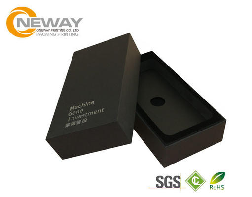 Black Gift Packaging boxes , Premium Design Gift Paper Box with Quality Printing