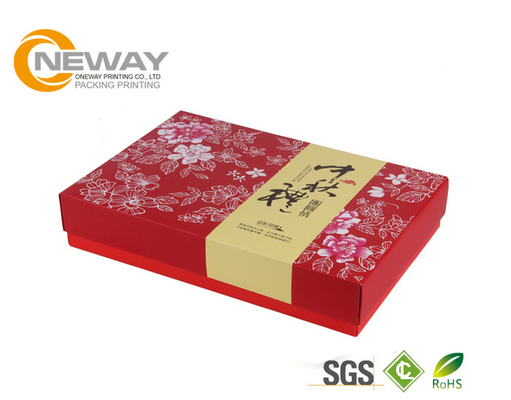 Custom Printed Gift Boxes , Delicate high level Rigid Cookies Paper Gift Boxes
