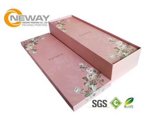 Luxury Custom Printed Gift Boxes With Lids , Square Deluxe Rigid Paper Boxes