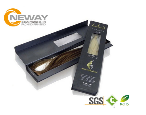 Luxury Printed Gift Packaging Boxes , Hair Extension Gift Boxes with Elegant printing