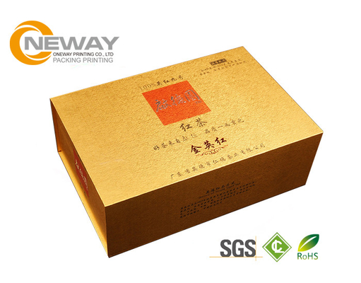Custom Printed Packaging Boxes , Gold  Printing Gift Packing Box