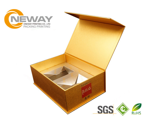 Custom Printed Packaging Boxes , Gold  Printing Gift Packing Box
