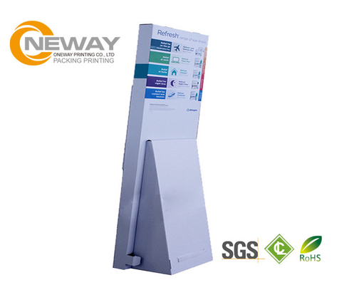 Professional Cardboard Point Of Sale Display Stands CMYK Or Pantone Color