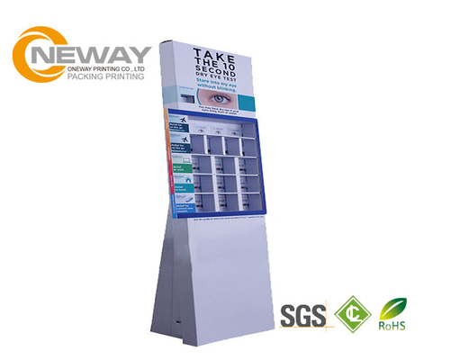 Professional Cardboard Point Of Sale Display Stands CMYK Or Pantone Color