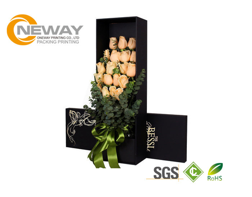 Professional Custom Flower Gift Box , Hologram Floral Delivery Boxes Eco - Friendly