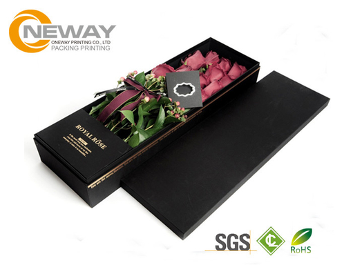 Flower Gift Box Craft Kraft Brown Cardboard Square Floral Packaging Boxes for Rose