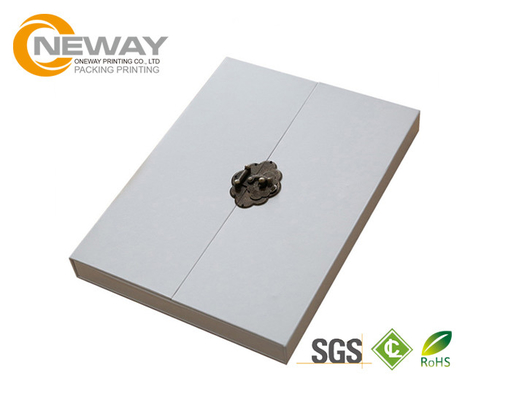 Flower Gift Box Tuck Top White Corrugated Flower Paper Box For New Year'S Gift
