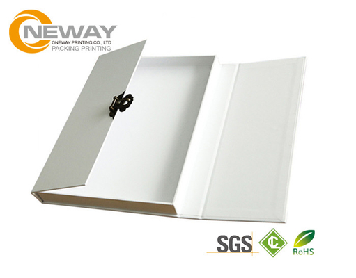 Flower Gift Box Tuck Top White Corrugated Flower Paper Box For New Year'S Gift