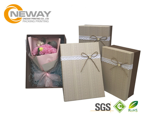 Flower Gift Box Popular Luxury Packaging Square Flower Paper Box Black Hat Shape