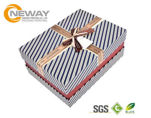 Flower Gift Box Modern Luxury Flower Paper Box , White / Brown Kraft Paper Custom Gift Box