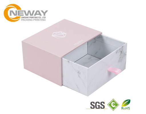 Decorative Delicate Carton Empty Flower Gift Box Baskets With Colored Ribbons
