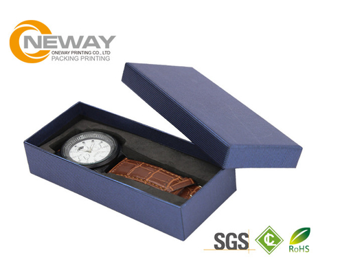 Design Electronics Packaging Boxes Cardboard For Watches , Eco Friendly