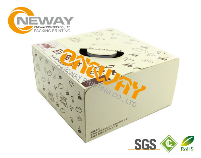 Creative Marble Packaging Paper Custom Food Boxes For Fondant Cake