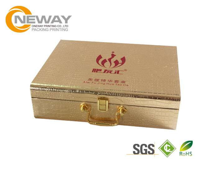 Durable Paper Gift Packing Boxes , Multi - Colors Cosmetic Packaging Box For Promotional