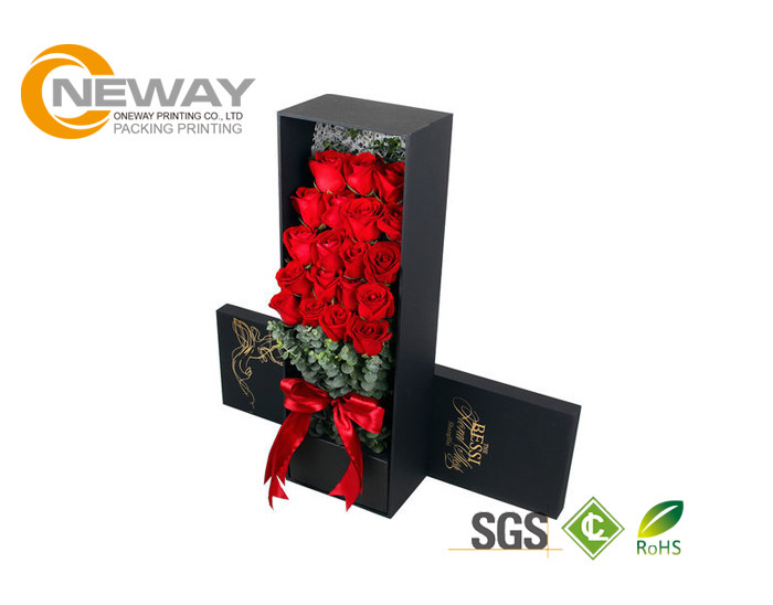 Professional Custom Flower Gift Box , Hologram Floral Delivery Boxes Eco - Friendly
