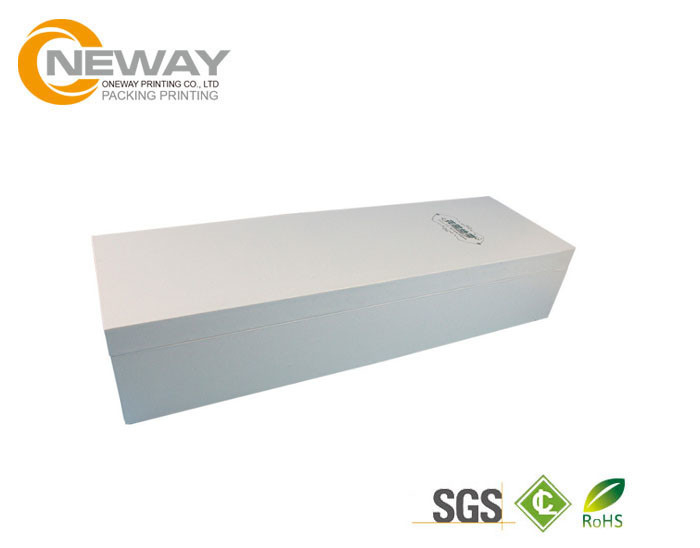 White Luxury Paper Cardboard Flower Presentation Box Fashion Floral Packaging